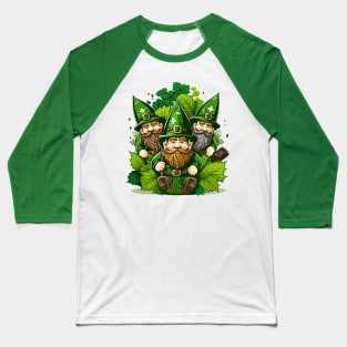 Gnomes St. Patrick's Day Baseball T-Shirt